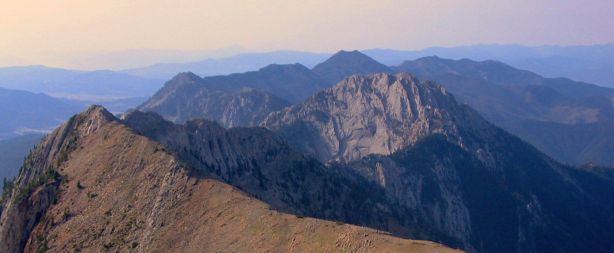 Montana mountain scene